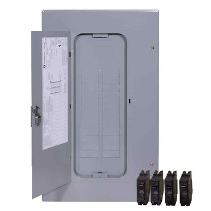GE PowerMark Gold 125 Amp 24-Circuit Indoor Main Lug Includes Circuit Breaker