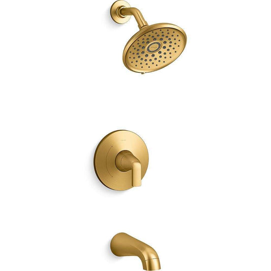 KOHLER Cursiva Single-Handle 3-Spray Tub and Shower Faucet 1.75 GPM