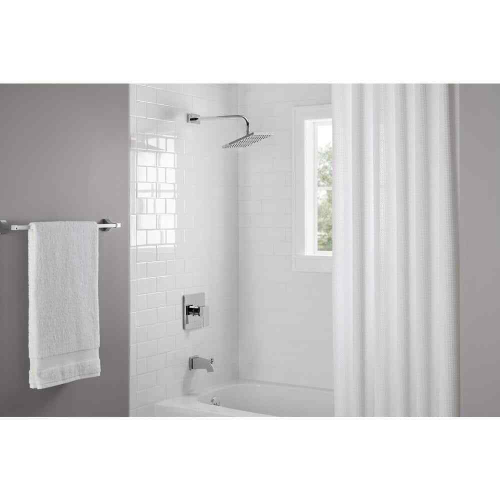 Glacier Bay Marx Single Handle 1-Spray Tub and Shower Faucet in Chrome