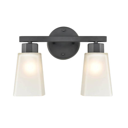 Millennium Lighting Coley 13.5 in. 2-Light Matte Black Vanity Light