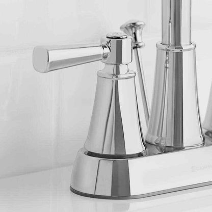 Glacier Bay Melina 4 in. Centerset Double Handle High-Arc Bathroom Faucet Chrome