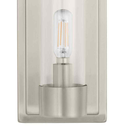 Home Decorators Closmere 5 in.1-light Brushed Nickel Indoor Wall Sconce