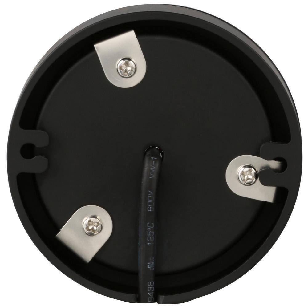 Armacost Lighting Pro-Grade Black LED Satin Warm White Dimmable Puck Light