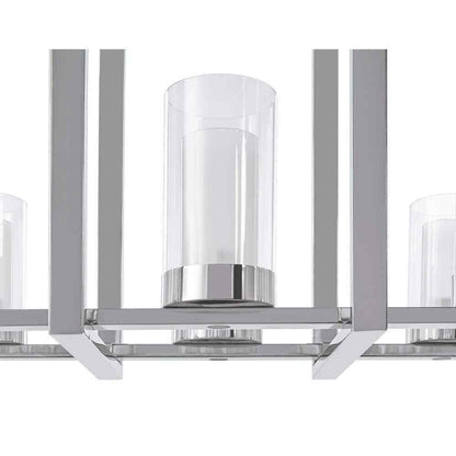 Home Decorators Samantha 60-Watt 8-Light LED Chrome Chandelier