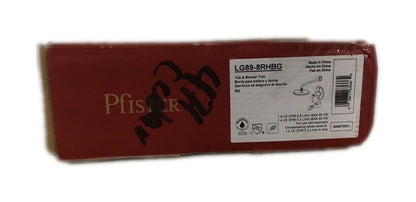 Pfister Rhen 1-Handle Tub and Shower Trim Kit in Brushed Gold Valve Not Included