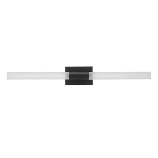 Globe Electric 36 in. Matte Black LED Integrated Vanity Light