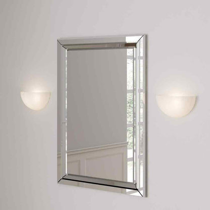 Millennium Lighting White Alabaster Sleek and Unique Wall Sconce 521-WH