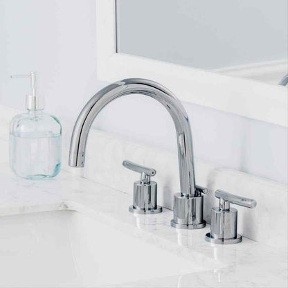 Glacier Bay Dorset 8 in. Widespread 2-Handle High-Arc Bathroom Faucet in Chrome