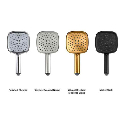 KOHLER Fordra 3-Spray Patterns Wall Mount Handheld Shower Head K-R27512-G-CP