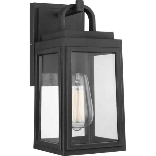 Progress Lighting Grandbury 1-Light Textured Black Farmhouse Outdoor Light