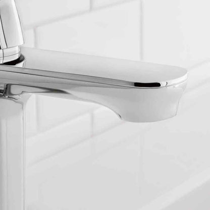 Glacier Bay Foxton Single Hole Single-Handle Bathroom Faucet in Chrome