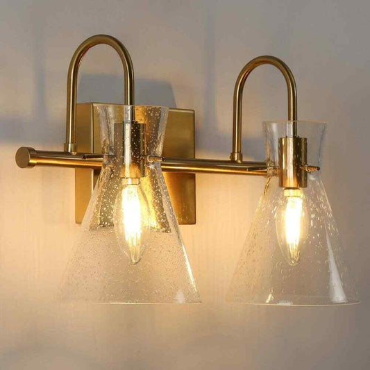Uolfin Modern Gold Bathroom Vanity Light