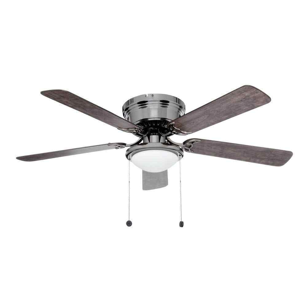 Hugger 52 in. LED Gunmetal Ceiling Fan AL383LED-GM