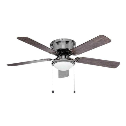 Hugger 52 in. LED Gunmetal Ceiling Fan AL383LED-GM