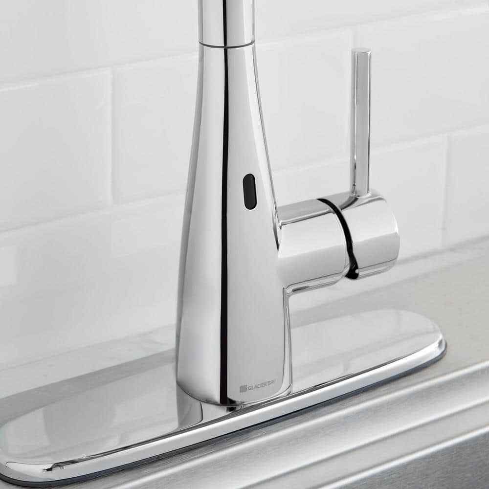 Glacier Bay Vazon Touchless Single-Handle Pull-Down Sprayer Kitchen Faucet