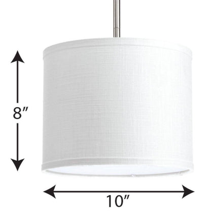 Progress Lighting Markor Collection Summer Linen Fabric Accessory Shade P8828-30