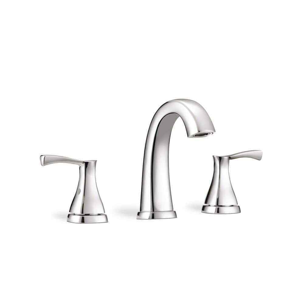 Glacier Bay Calandine 8 in. Widespread 2-Handle Bathroom Faucet in Chrome