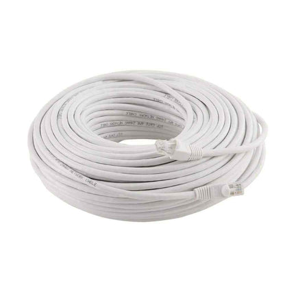 Commercial Electric 100 ft. CAT6 Ethernet Cable in White