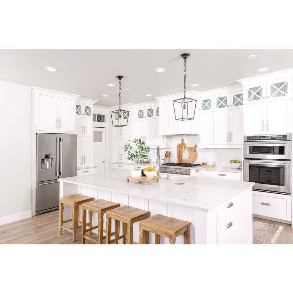 Juno RetroBasics 5/6 in. CCT LED Retrofit White Recessed Light Trim 6-Pack