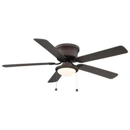 Hugger 56 in. LED Espresso Bronze Ceiling Fan