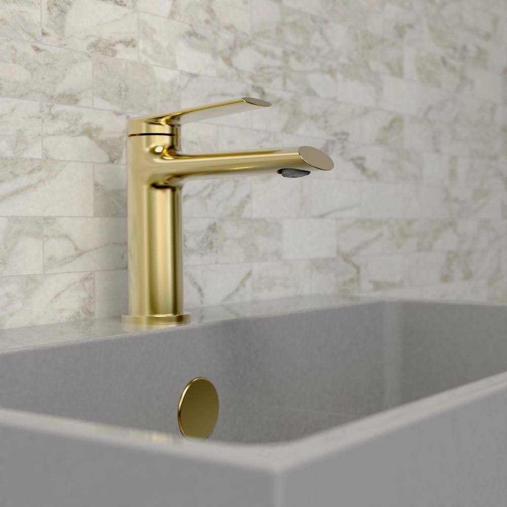 KEENEY Belanger Single Hole Single-Handle Bathroom Faucet with Drain Assembly