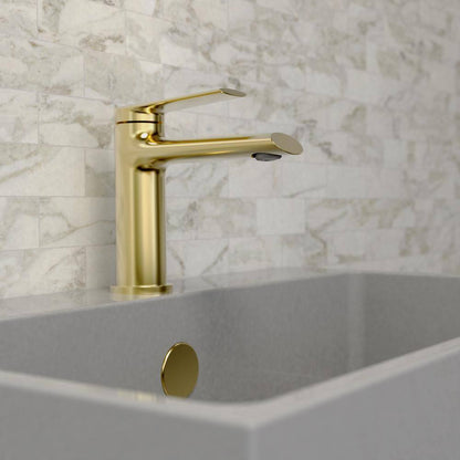 KEENEY Belanger Single Hole Single-Handle Bathroom Faucet with Drain Assembly