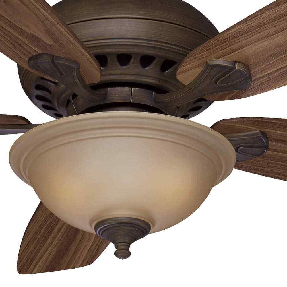 Hampton Bay Southwind 52 in. LED Indoor Venetian Bronze Ceiling Fan