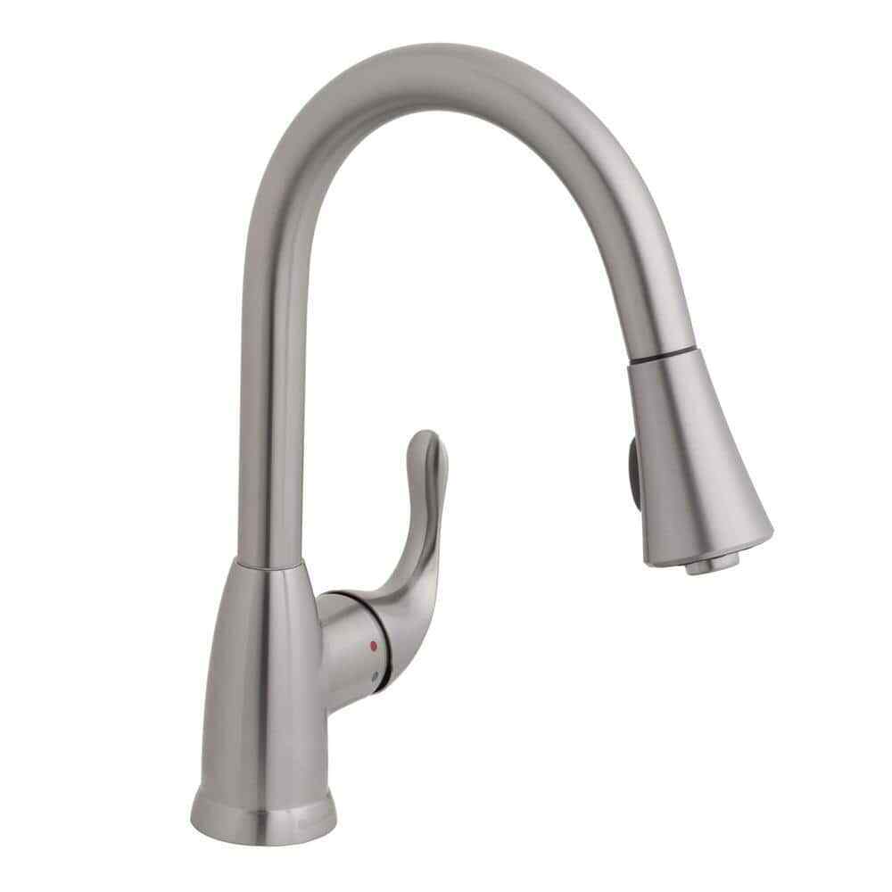 Glacier Bay Market Single-Handle Pull-Down Sprayer Kitchen Faucet