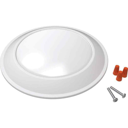 Juno JSBT 7.72 in. Matte White Wet Location Integrated LED Flush Mount Fixture