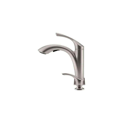 KOHLER Mistos Single-Handle Pull-Out Sprayer Kitchen Faucet In Stainless Steel