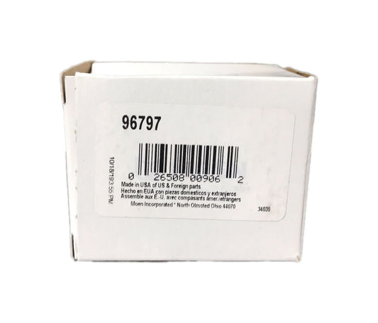 MOEN Chateau Single-Knob Tub and Shower Replacement Kit w/ White + Chrome Insert