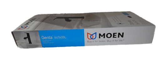 MOEN Genta Single Hole Single-Handle Bathroom Faucet in Matte Black 84760BL