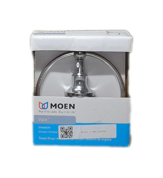 MOEN Vale Towel Ring in Chrome DN4486CH