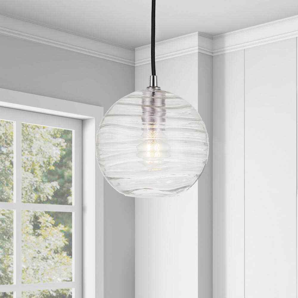 Meyer&Cross Wayve Polished Nickel Pendant PD0079