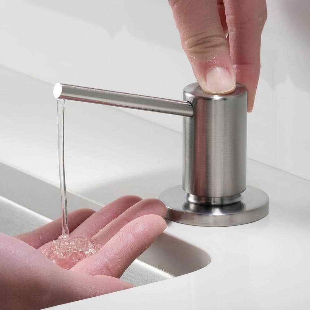 KRAUS Kitchen Soap and Lotion Dispenser in All-Brite Spot Free Stainless Steel