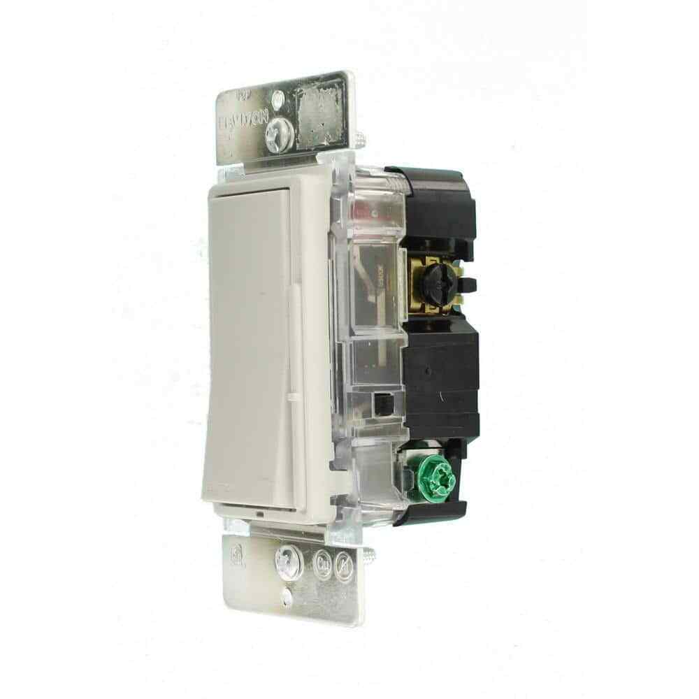 Leviton Decora 600W Single-Pole/3-Way Universal Rocker Slide Dimmer