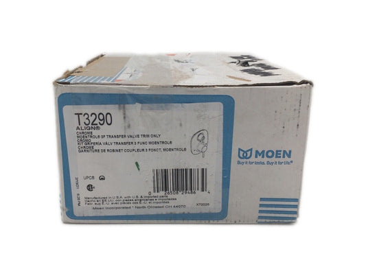 MOEN Align 2-Handle Moentrol Transfer Valve Trim Kit, Chrome- Valve Not Included