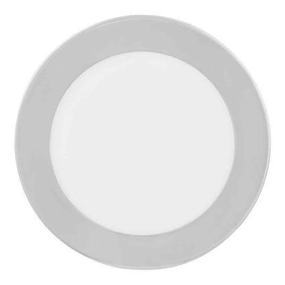 Home Decorators Calloway 13 in. Polished Nickel LED 5CCT Flush Mount