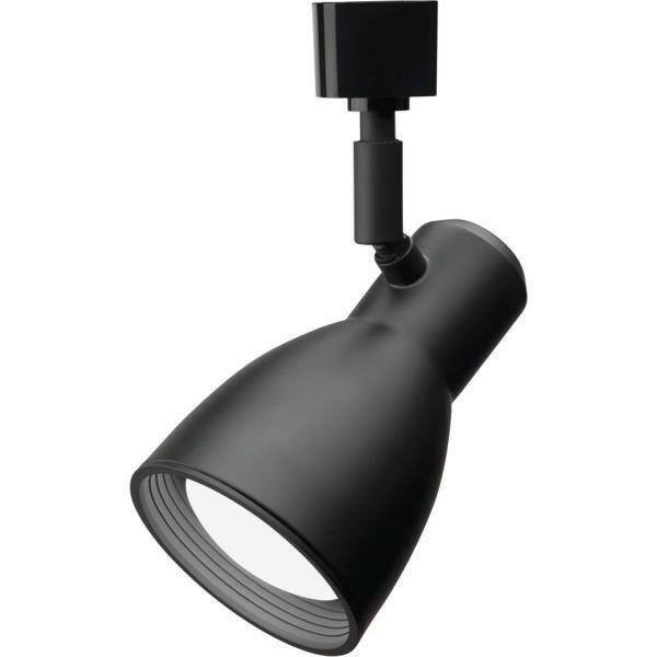 Lithonia Lighting Black Linear Track Step Head Light Fixture