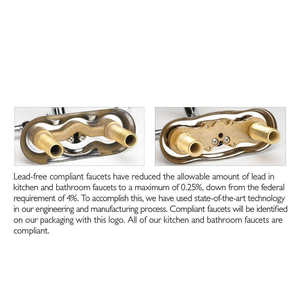 Design House Middleton 4 in. Centerset 1-Handle Bathroom Faucet in Satin Nickel
