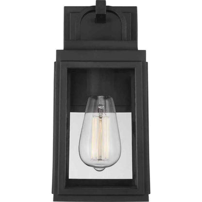 Progress Lighting Grandbury 1-Light Textured Black Farmhouse Outdoor Light