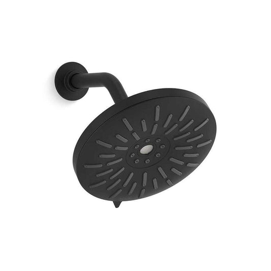 KOHLER Bellerose 3-Spray Patterns 1.75 GPM 8 in. Wall Mount Fixed Shower Head