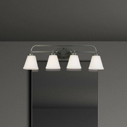 Eglo Mayview 4-Light Graphite Bathroom Vanity Light