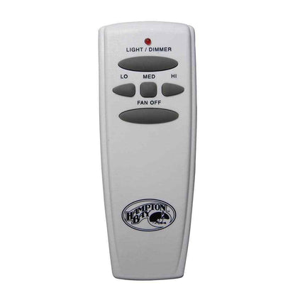 Hampton Bay Southwind 52 in. Indoor LED Matte White Ceiling Fan w/ Remote