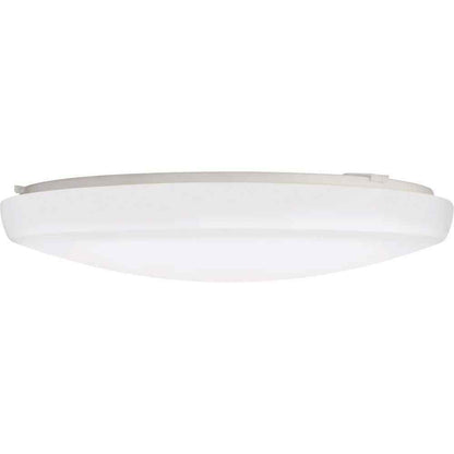 Lithonia Lighting Low Profile Round 20 in. White LED Flush Mount Light Fixture