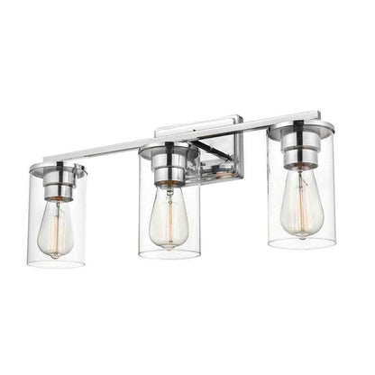 Millennium Lighting Verlana 22 in. 3-Light Chrome Bathroom Vanity Light