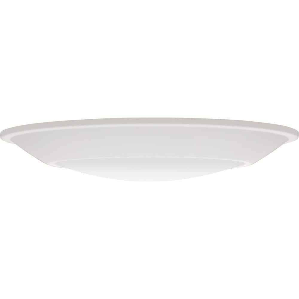 Juno JSBTC 8.39 in. White Tapered 2700K - 5000K Integrated LED Flush Mount Light