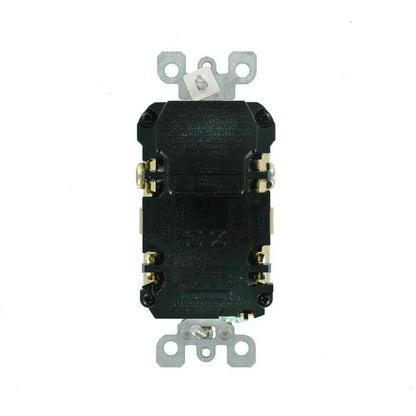 Leviton 20 Amp Arc Fault Circuit Interrupter AFCI Blank Face Outlet Ivory