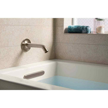 KOHLER Clearflo Slotted Overflow Bath Drain in Vibrant Brushed Nickel K-7272-BN