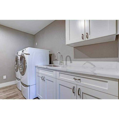 Glacier Bay Clare Single-Handle Pull-Down Laundry Utility Faucet Stainless Steel